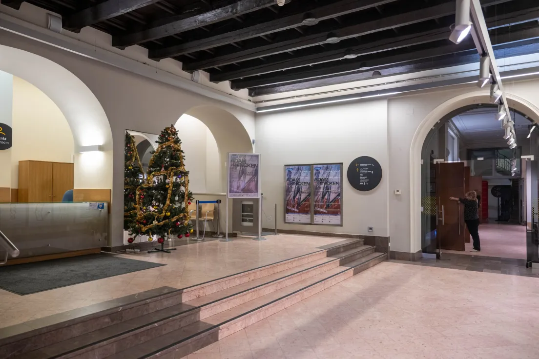 Pomieszczenia Międzynarodowego Centrum Kultury