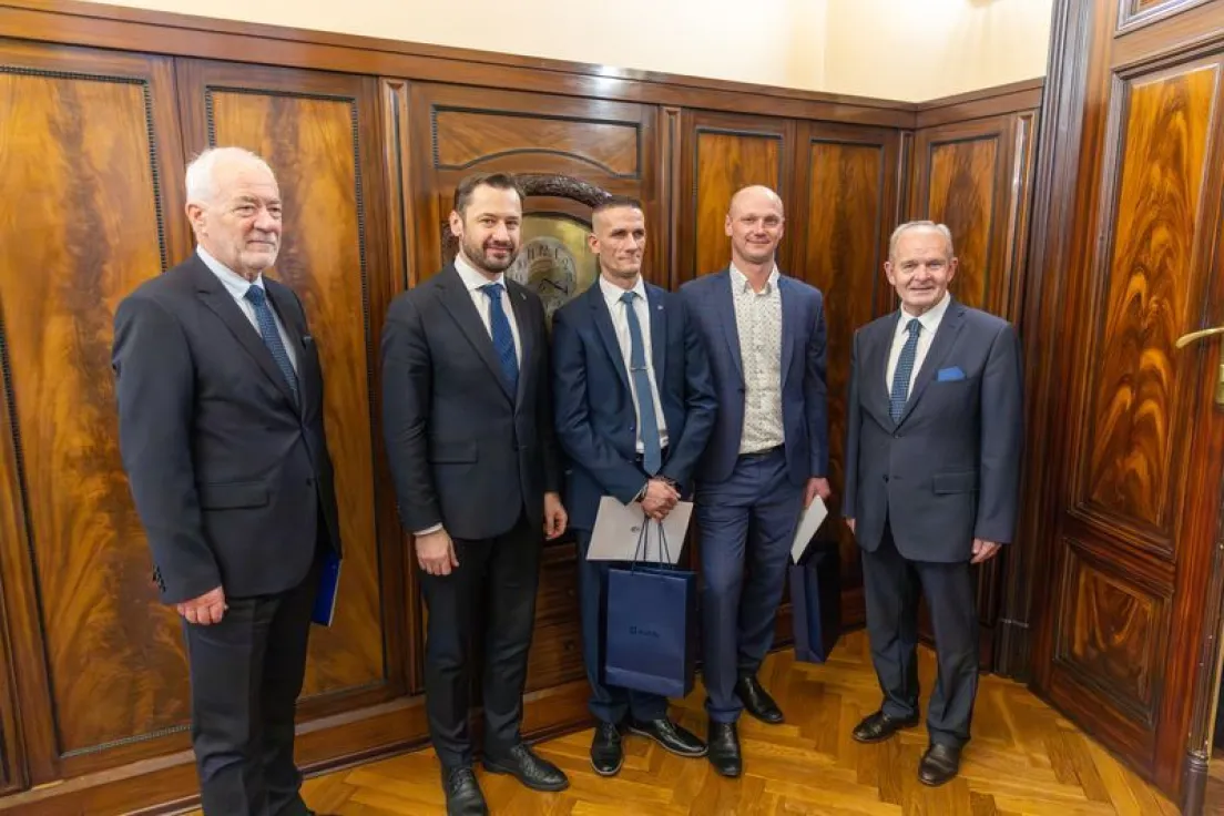 Spotkanie pracowników MPO z prezydentem Krakowa