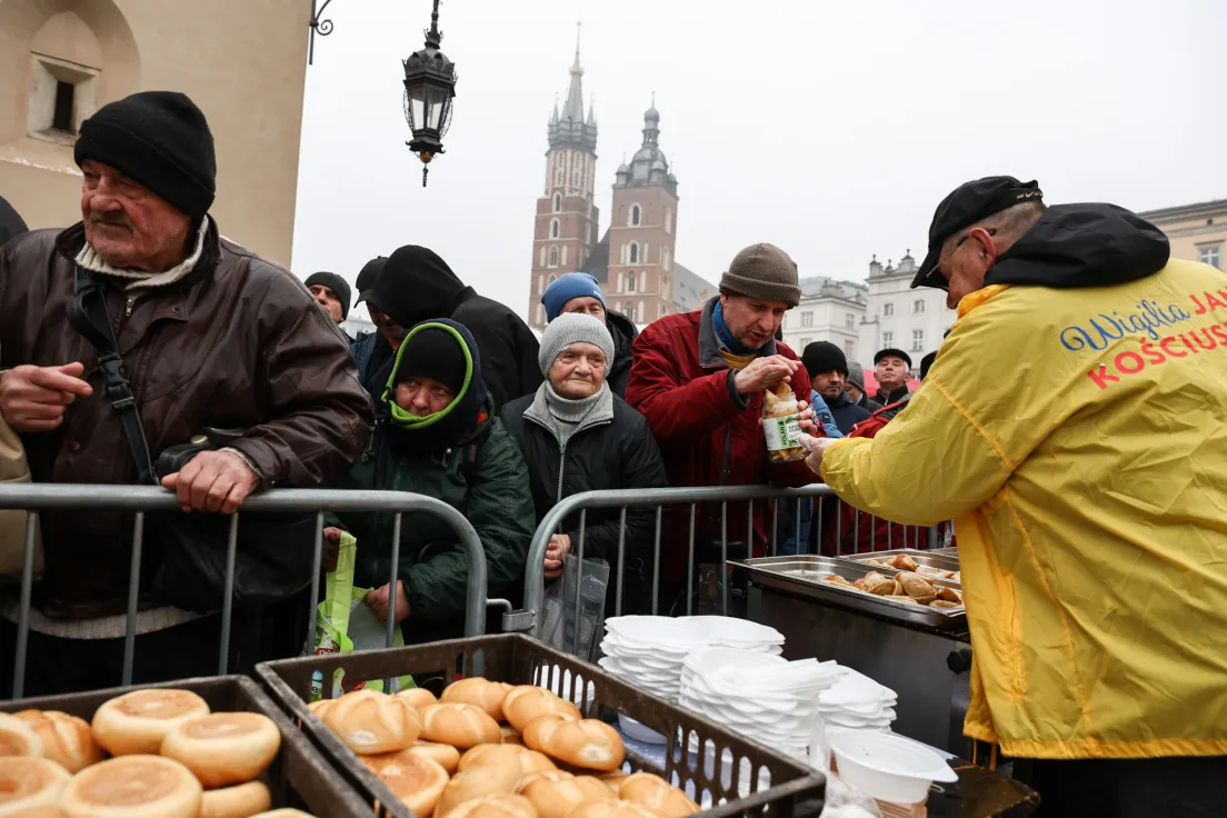 29 Wigilia Jana Kościuszko na Rynku Głównym