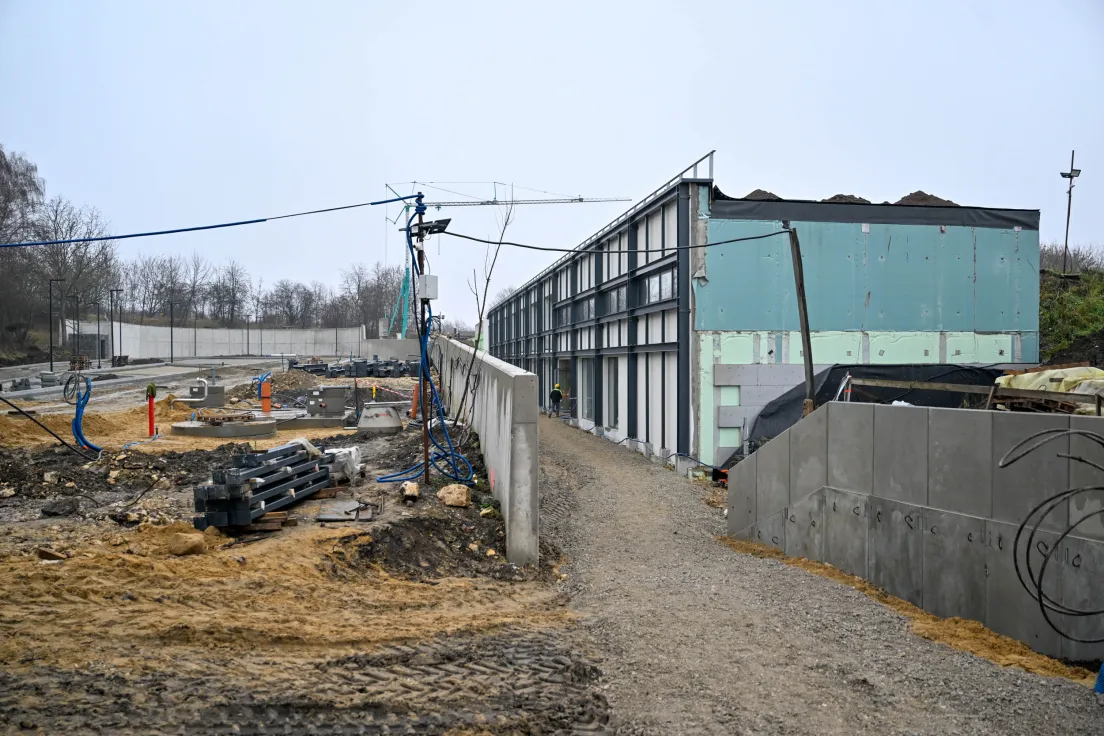 Budowa memoriału KL Plaszow