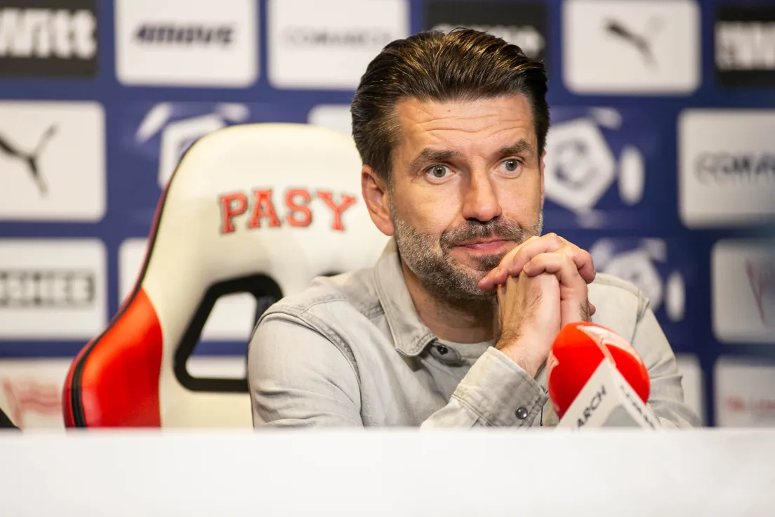 Trener Cracovii Luka Elsner