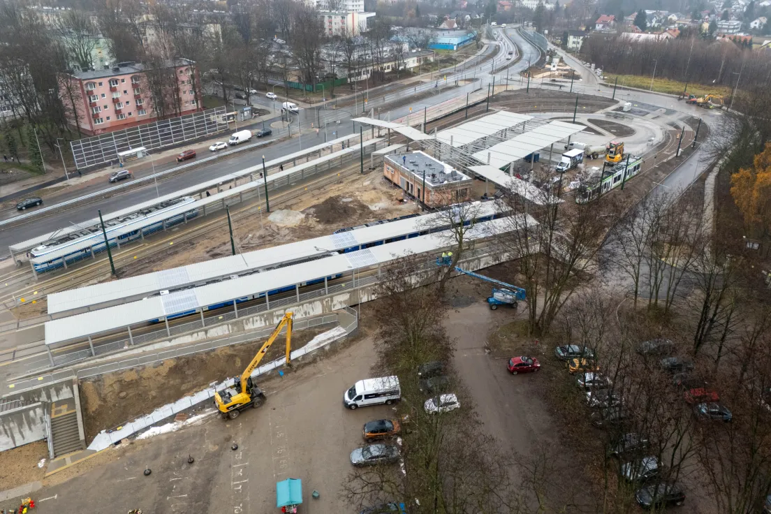 Remontu ulicy Kocmyrzowskiej i pętli tramwajowej Wzgórza Krzesławickie