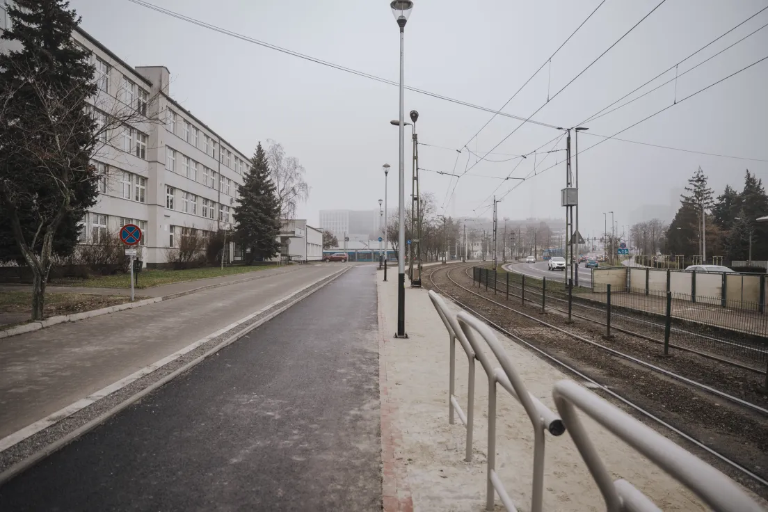 Efekty rowerowej inwestycji przy ul. Brożka
