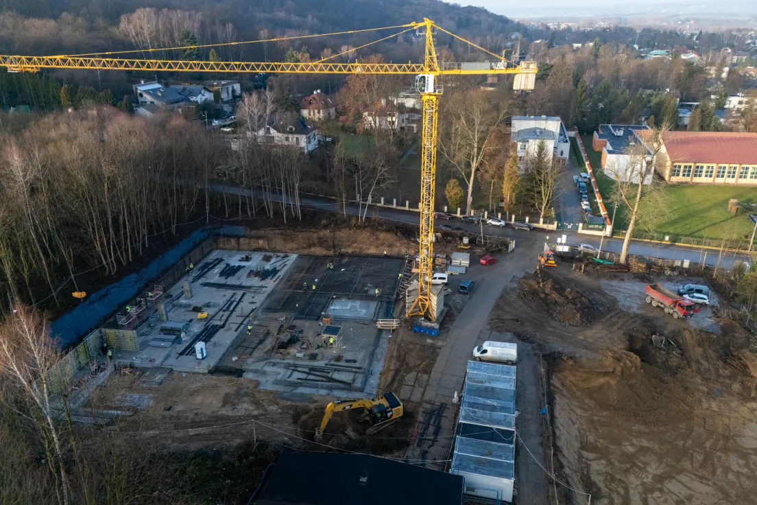 Budowa Jurajskiego Centrum Edukacji Przyrodniczej na Modrzewiowej