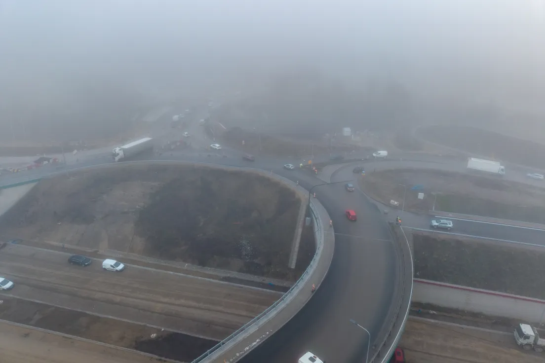 Wizyta na budowie S7 między węzłami Nowa Huta i Grębałów