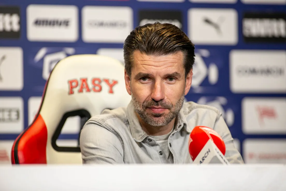 Trener Cracovii Luka Elsner