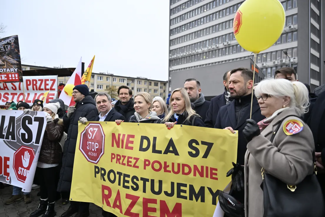 Protest przeciwko S7