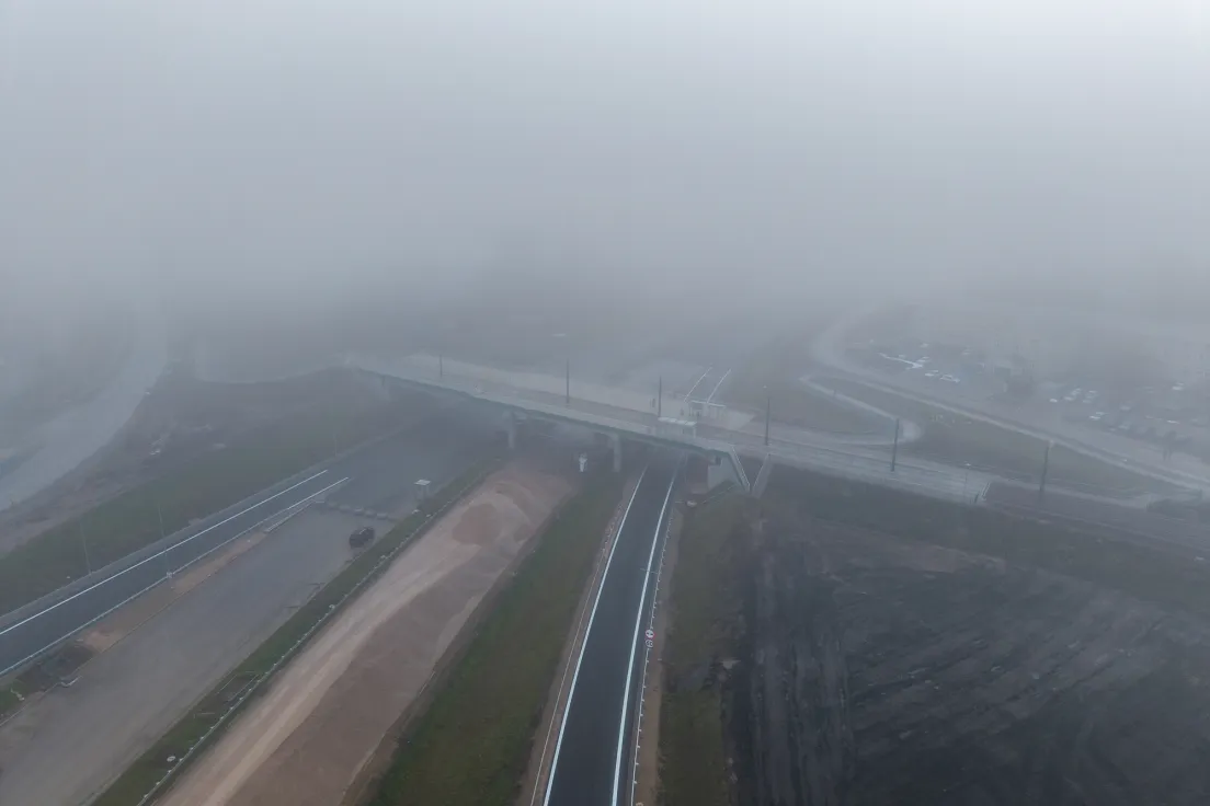 Wizyta na budowie S7 między węzłami Nowa Huta i Grębałów