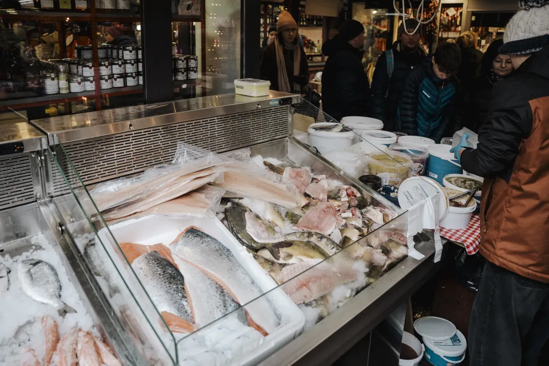 Przygotowania do świąt na Starym Kleparzu w Krakowie