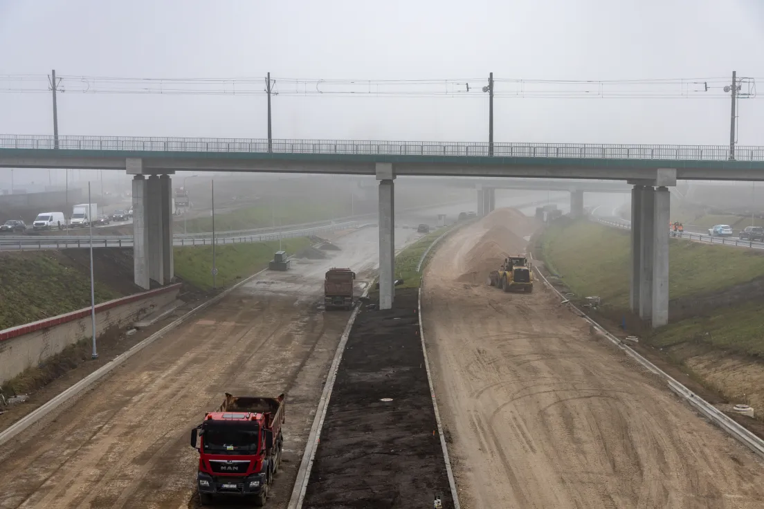 Wizyta na budowie S7 między węzłami Nowa Huta i Grębałów