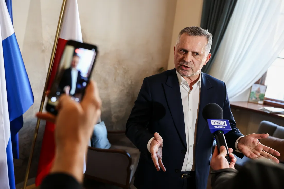 Wiceprezydent Krakowa Stanisław Mazur