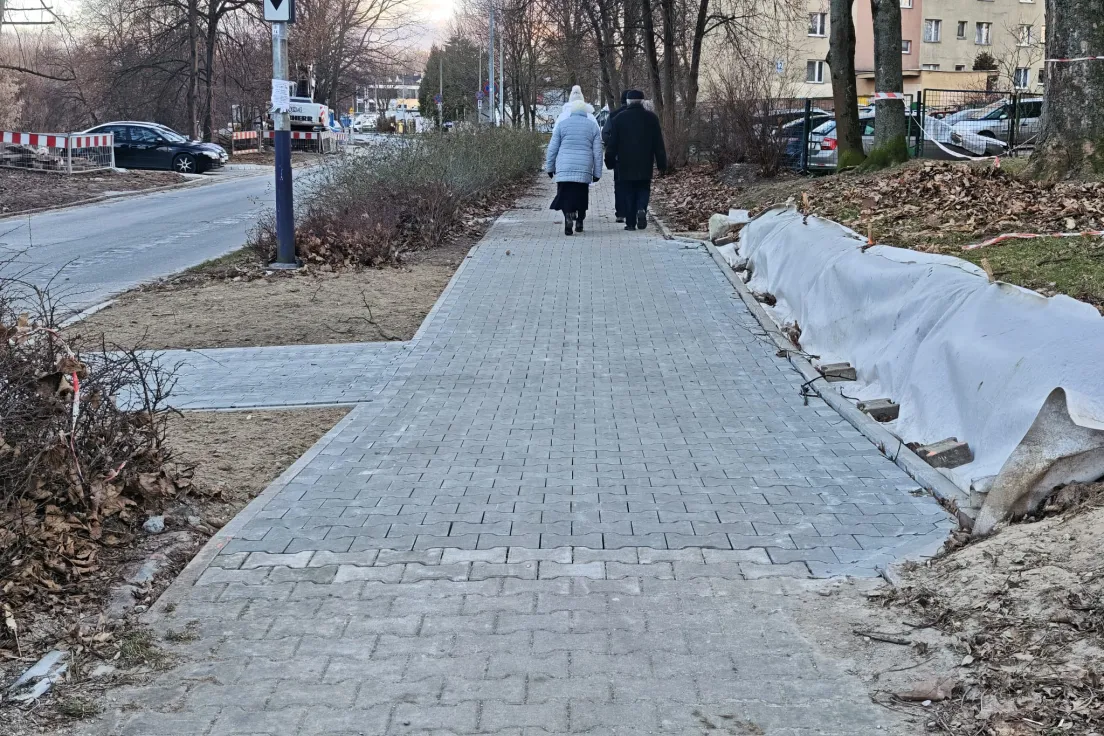 Przebudowa na ul. Jerzmanowskiego
