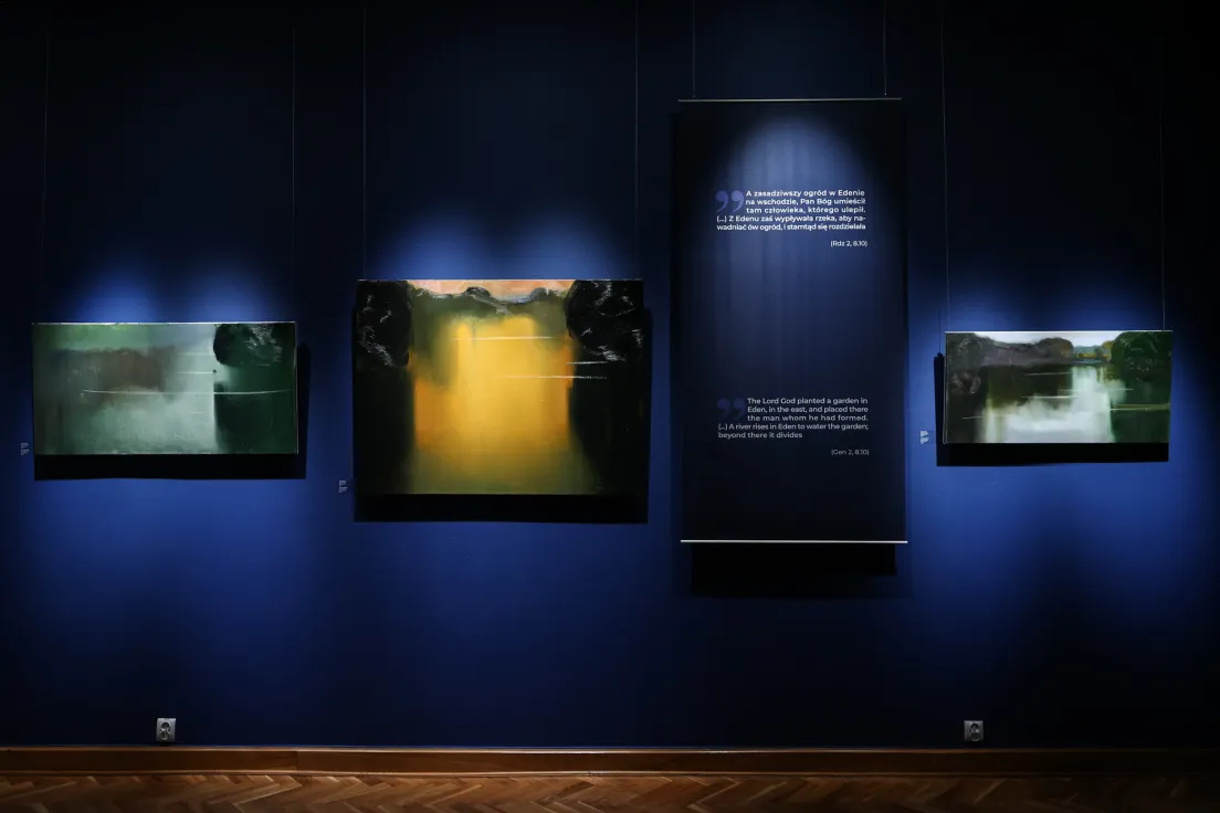 Wystawa obrazów Stanisława Baja w Muzeum Archidiecezjalnym w Krakowie
