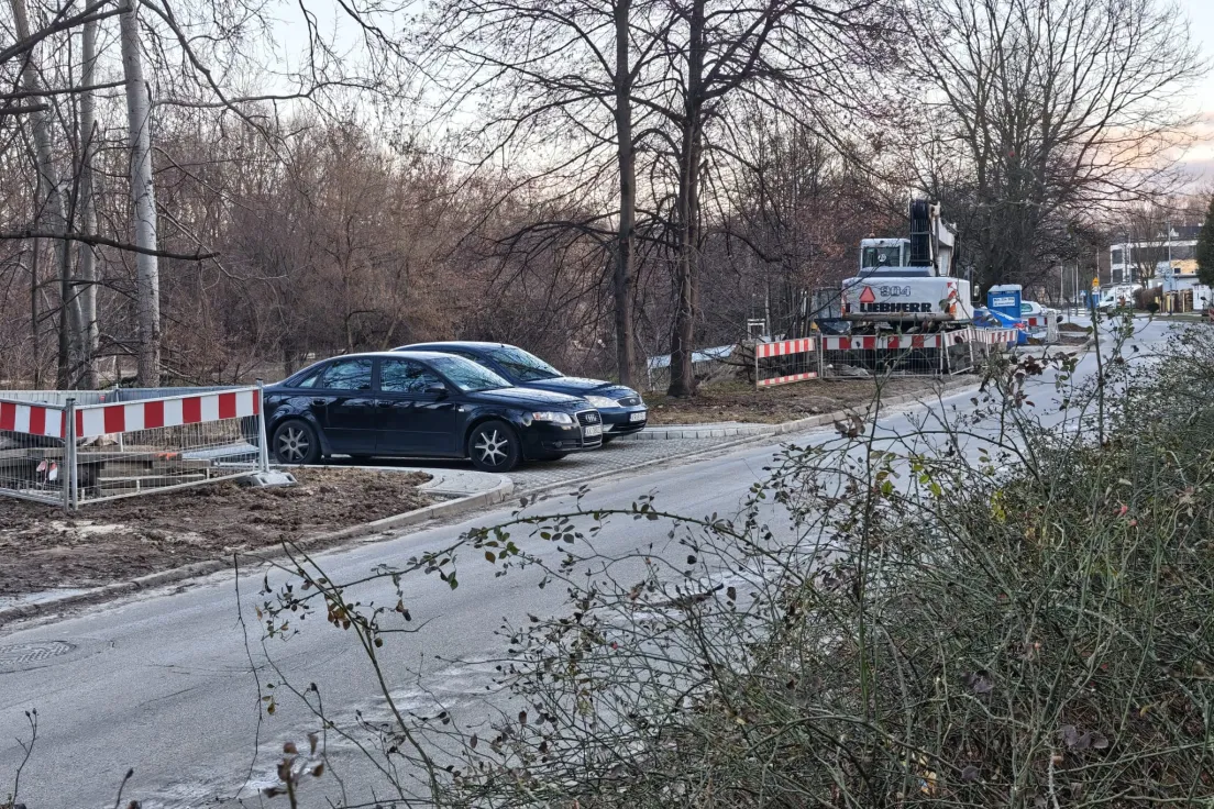 Przebudowa na ul. Jerzmanowskiego