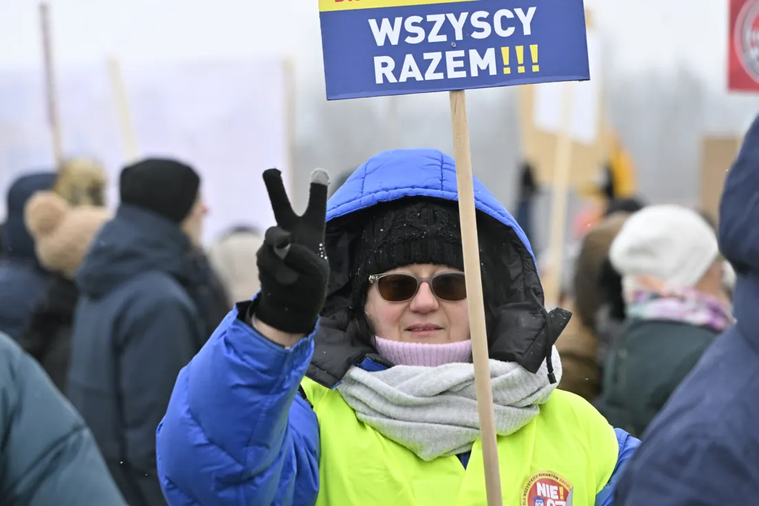 Protest przeciwko S7, Głogoczów