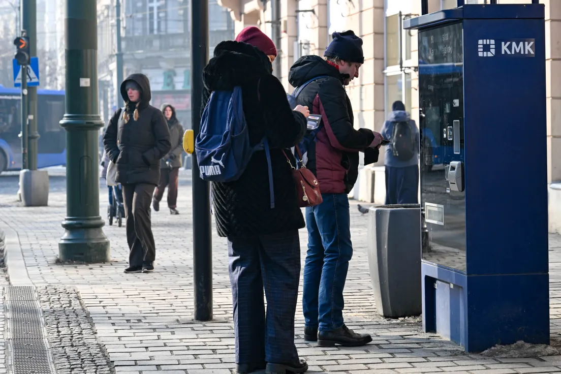 Automat biletowy KMK