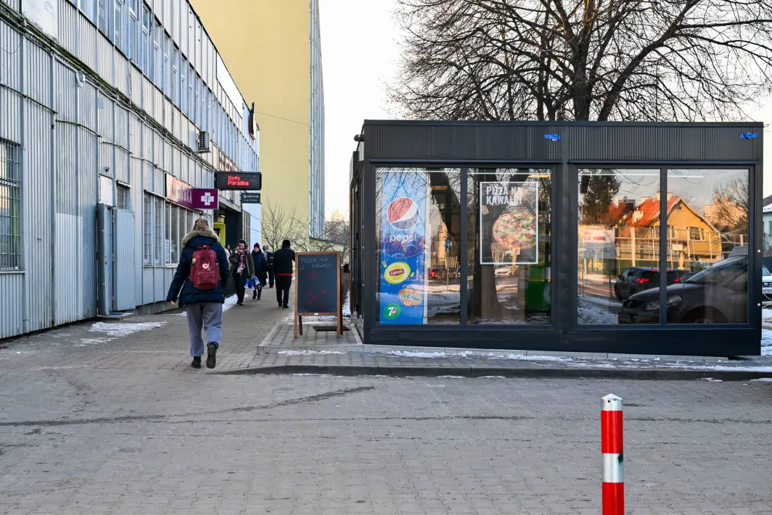 Kiosk przy ul. Pachońskiego