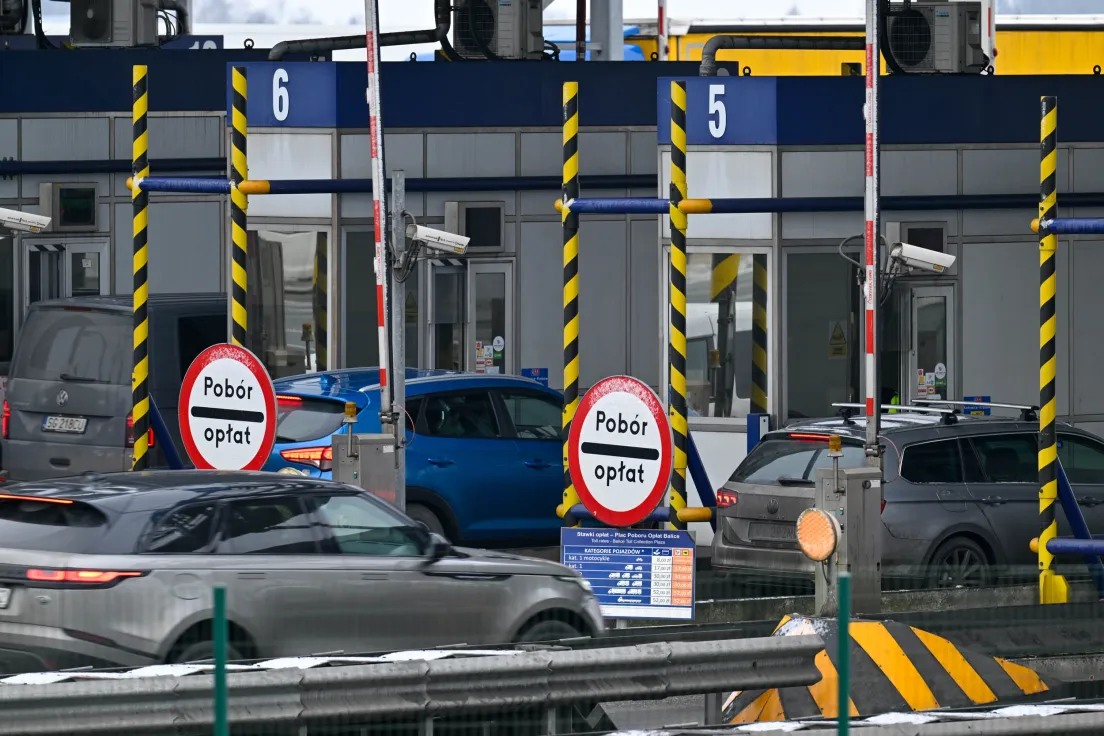 Bramki poboru opłat na A4