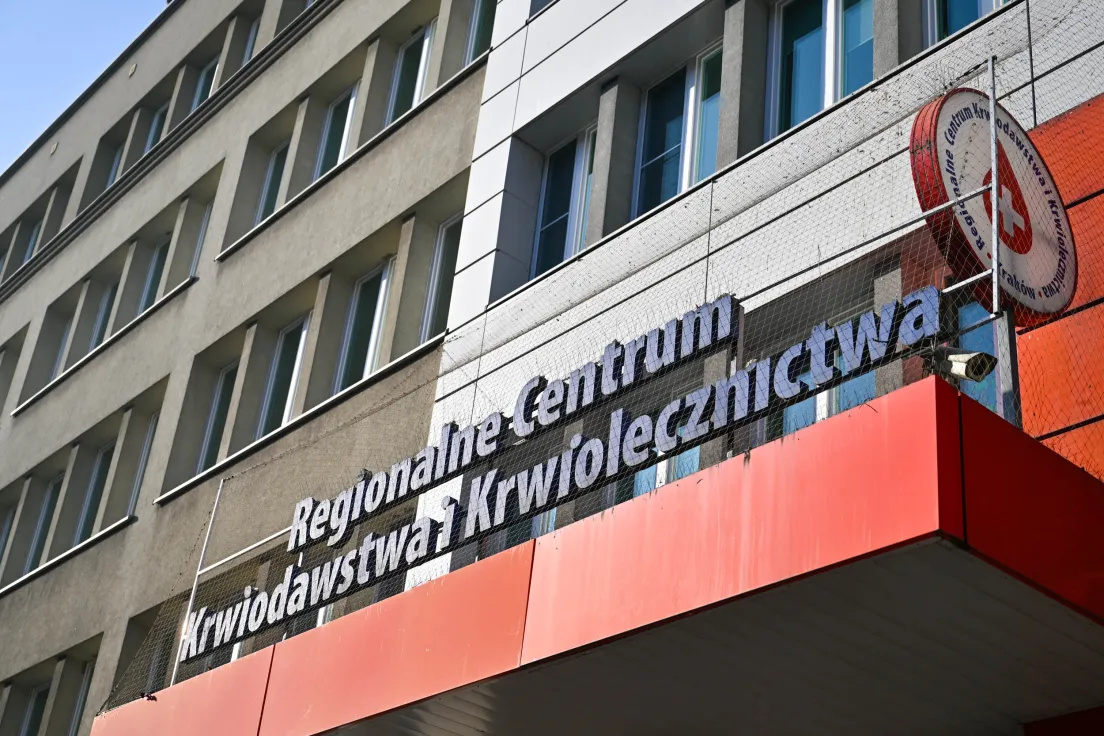 Centrum krwiodawstwa na ul. Rzeźniczej