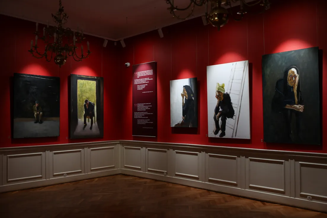 Wystawa obrazów Stanisława Baja w Muzeum Archidiecezjalnym w Krakowie