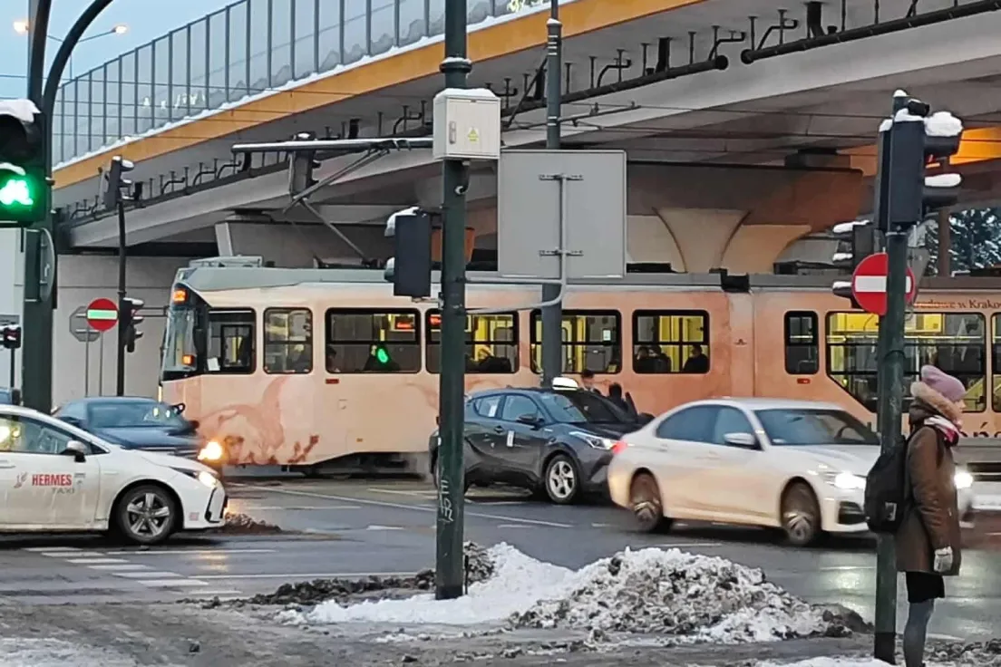 Zdjęcie z miejsca zdarzenia