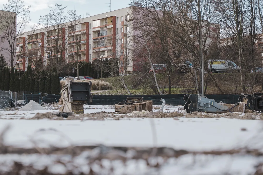 Ul. Mistrzejowicka - rozbiórka