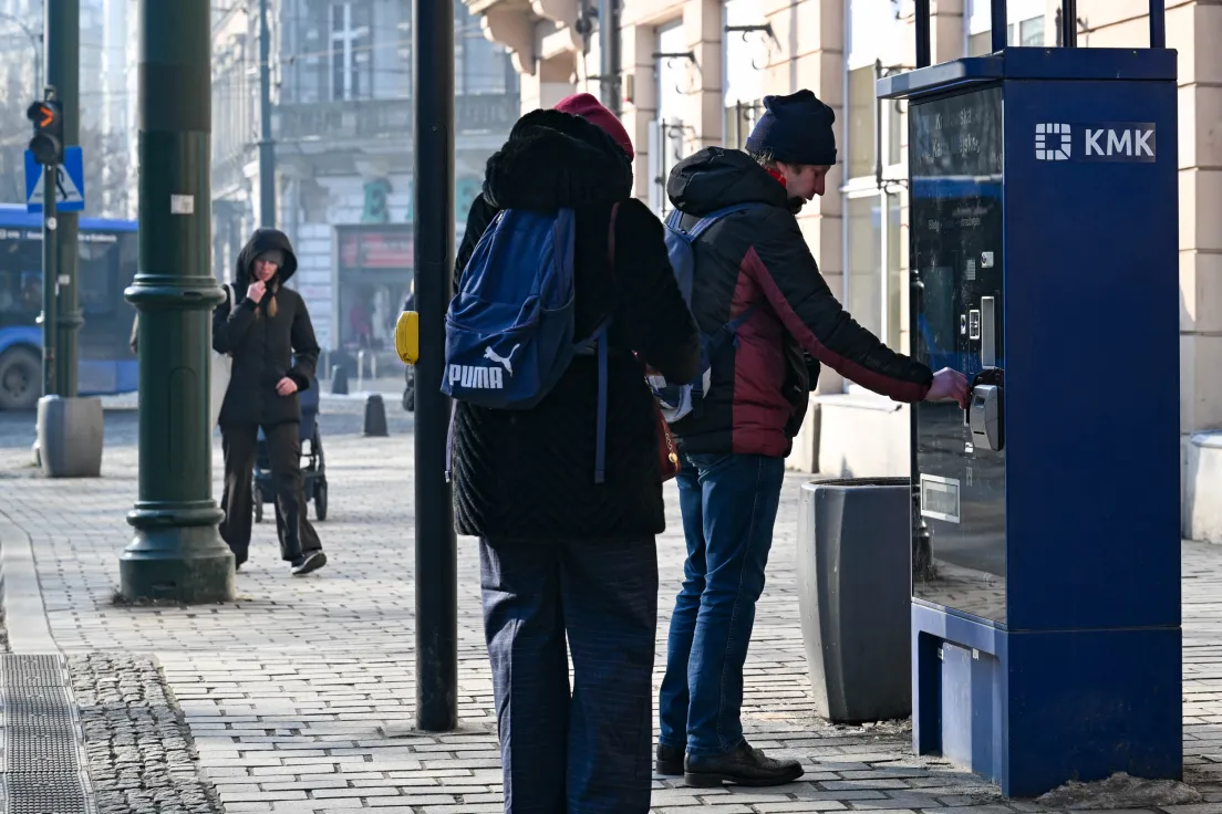 Automat biletowy KMK