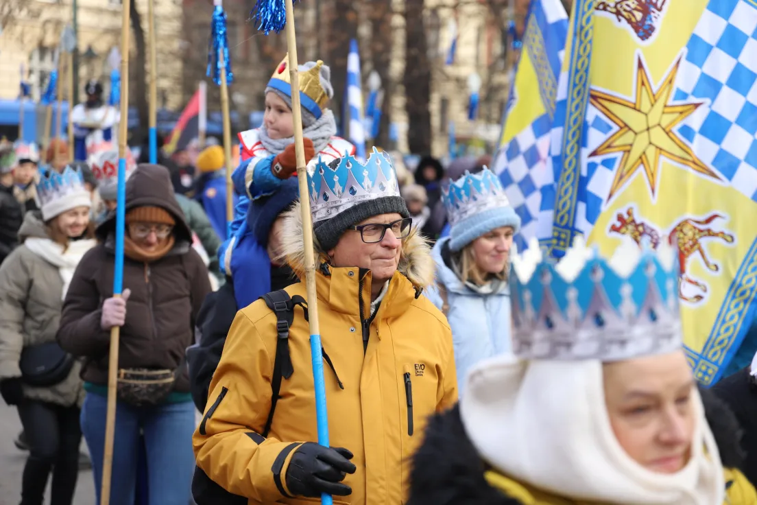 16. Orszak Trzech Króli w Krakowie 6 stycznia 2026 r.
