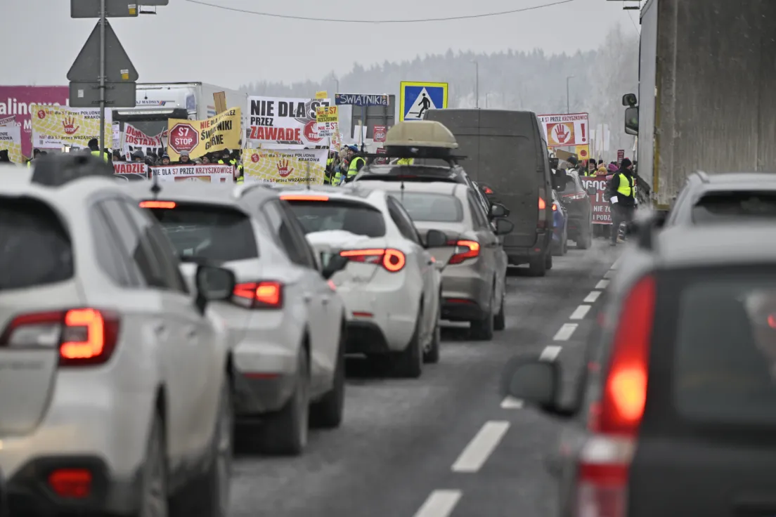 Protest przeciwko S7, Głogoczów