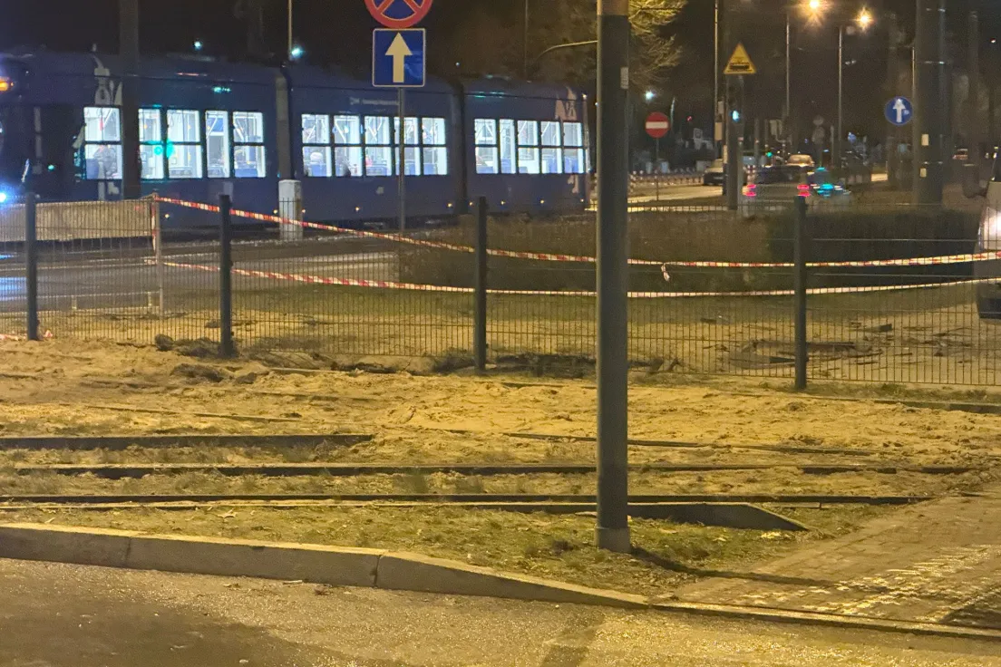 Awaria na Placu Centralnym