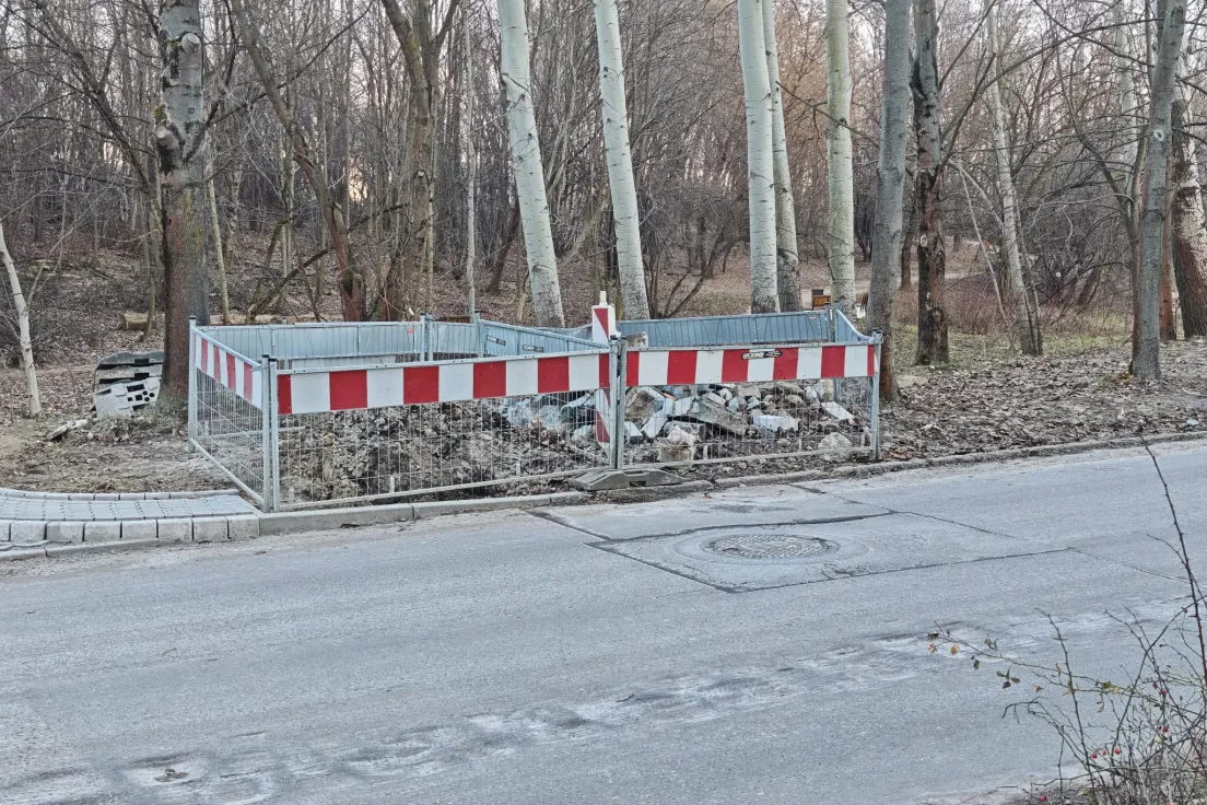 Przebudowa na ul. Jerzmanowskiego