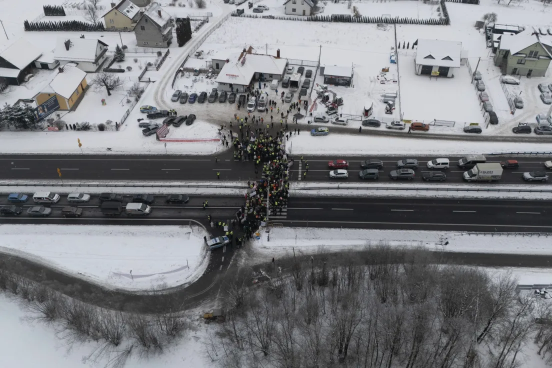 Protest przeciwko S7, Głogoczów