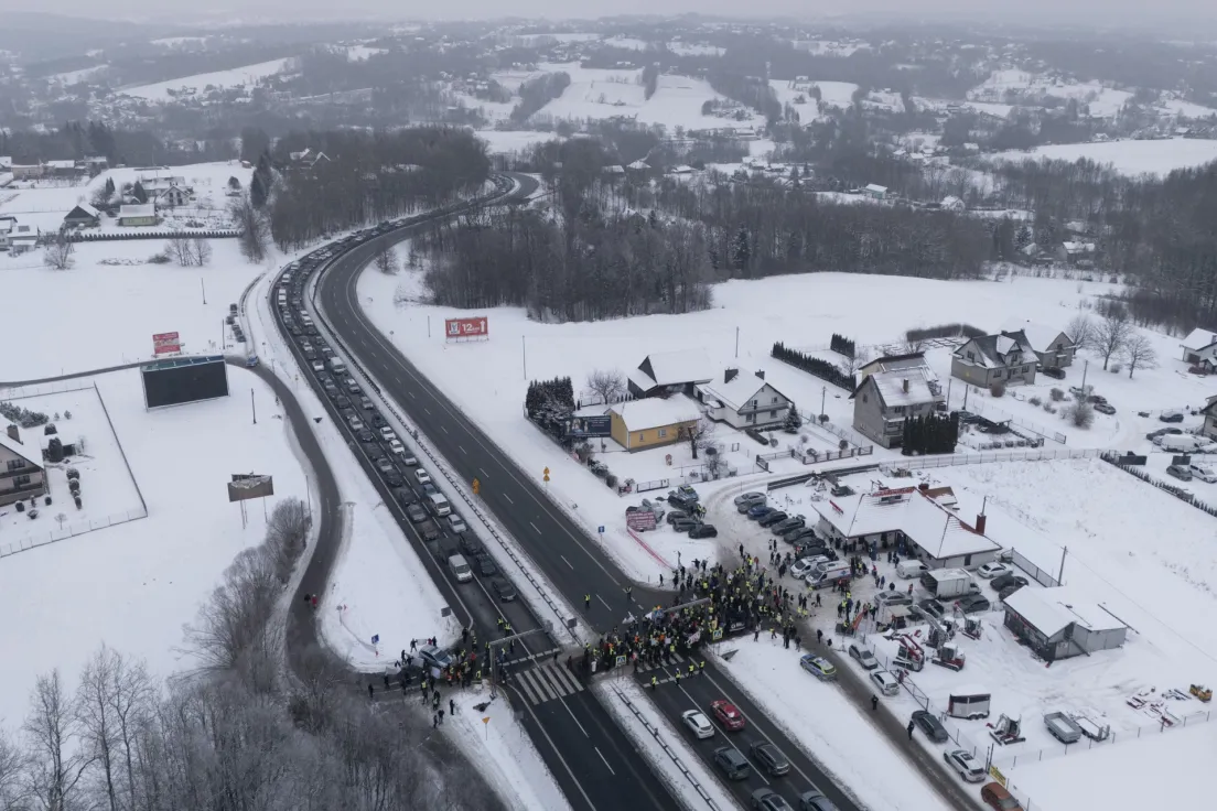 Protest przeciwko S7, Głogoczów