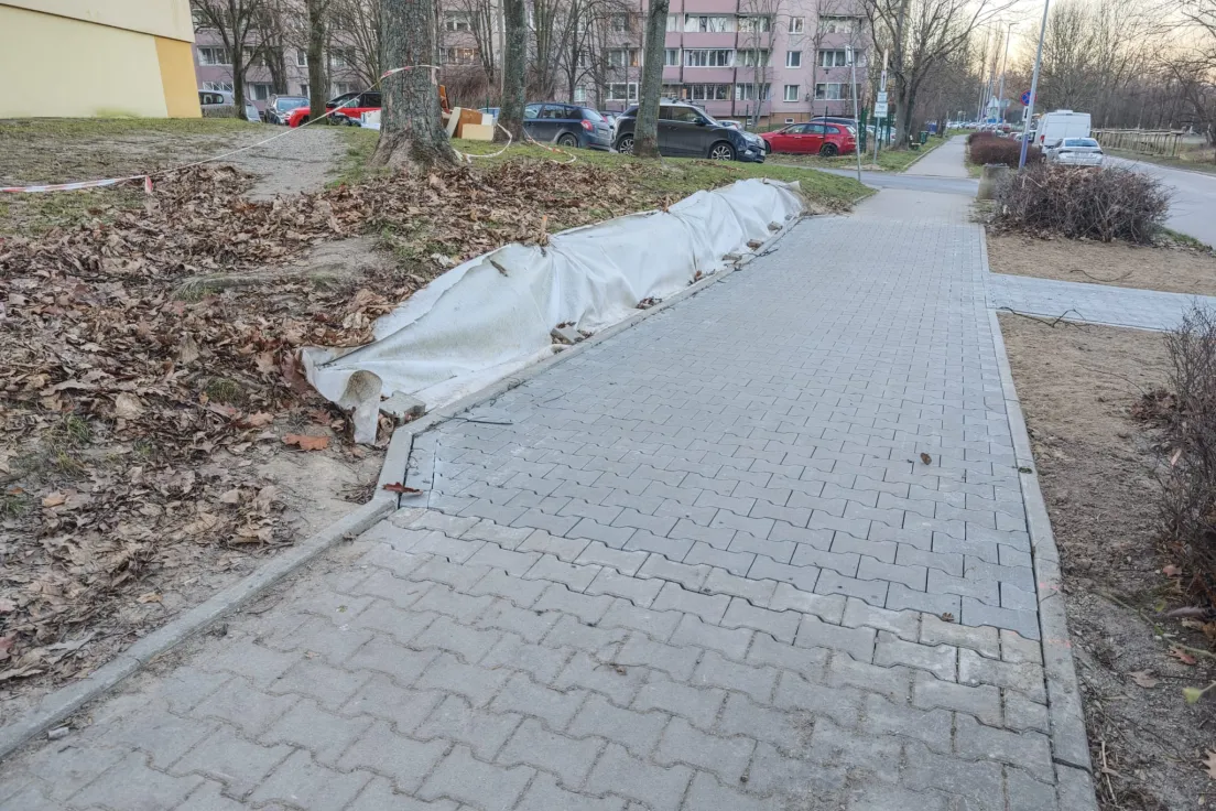 Przebudowa na ul. Jerzmanowskiego