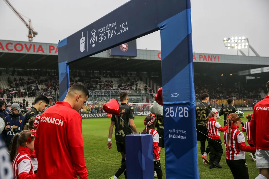 Mecz Cracovia - Jagiellonia Białystok