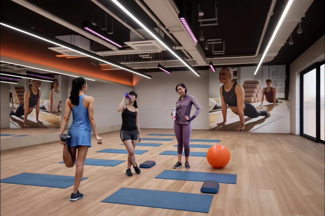 Wizualizacja My Fitness Place przy ul. Kapelanka