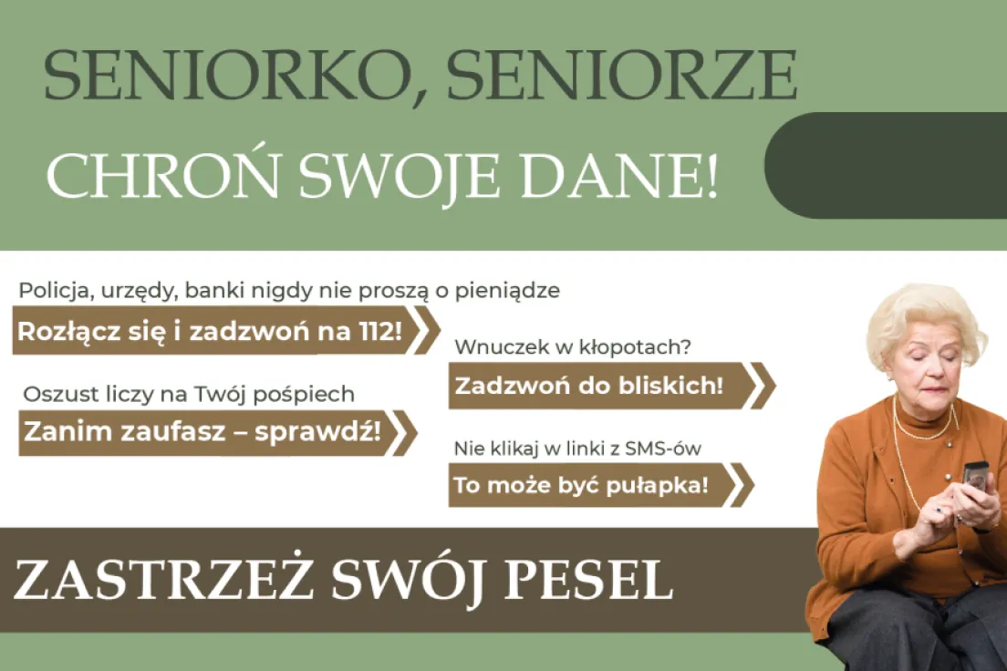 Seniorze, chroń swoje dane