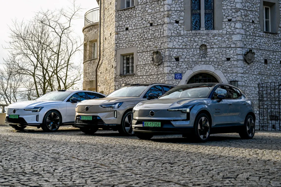 Testy Volvo EX30, EX90 i ES90