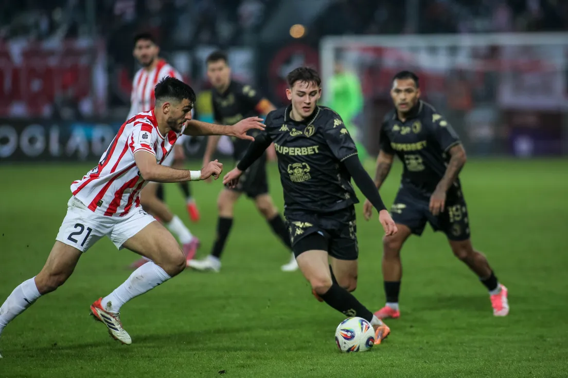 Mecz Cracovia - Jagiellonia Białystok