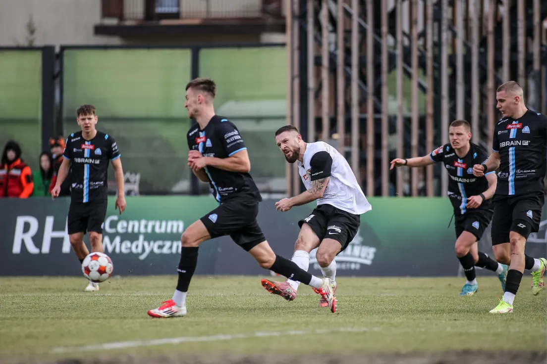 Mecz Puszcza Niepołomice - Stal Rzeszów