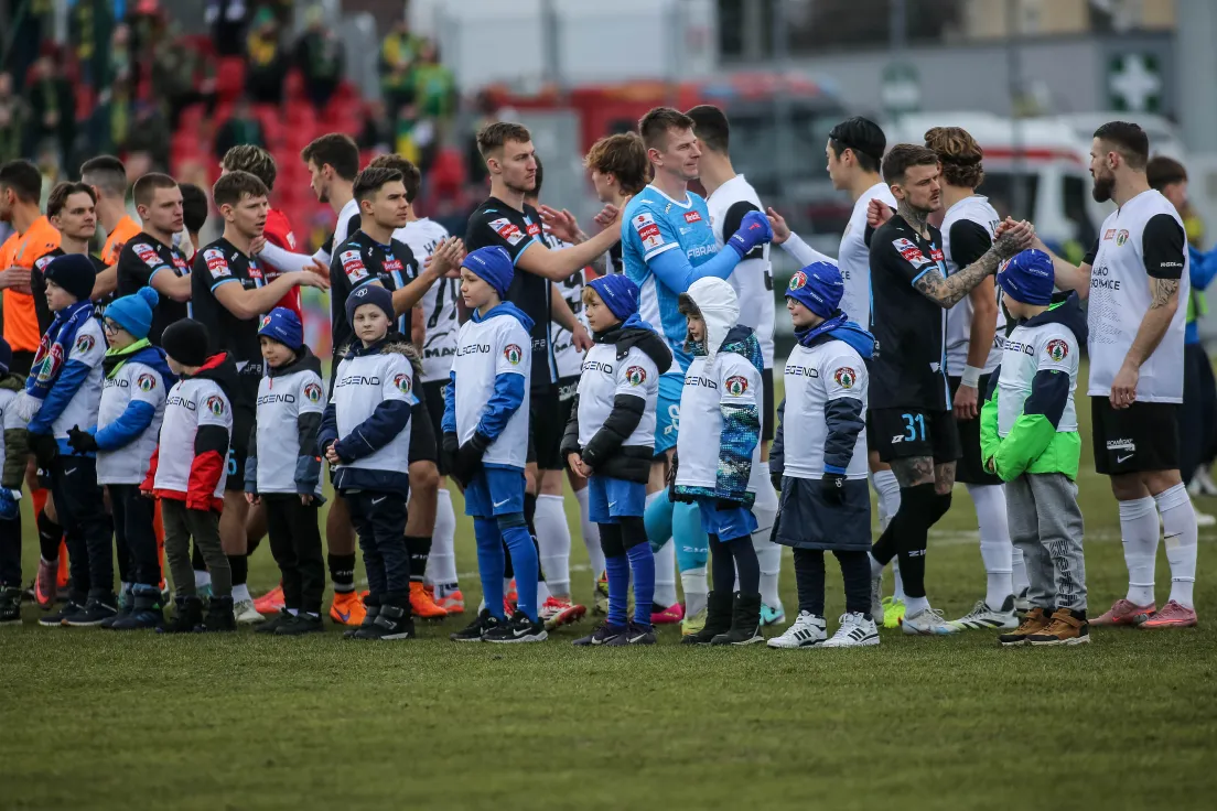Mecz Puszcza Niepołomice - Stal Rzeszów