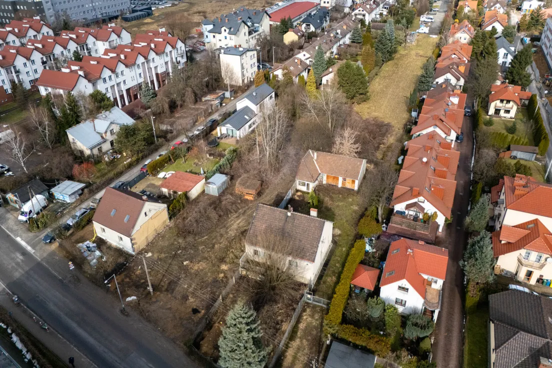 Działka przy Radzikowskiego 116