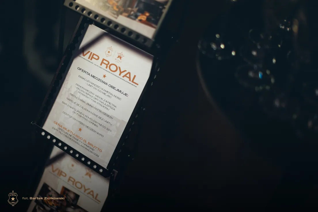 VIP Royal na stadionie Wisły