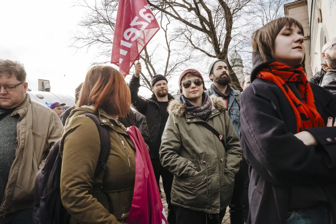 Protest przecwiko budowie Hotelu w miejscu trzech kamienic na ul. Bożego Ciała i Józefa, oraz wywłaszczeniom i eksmisjom.