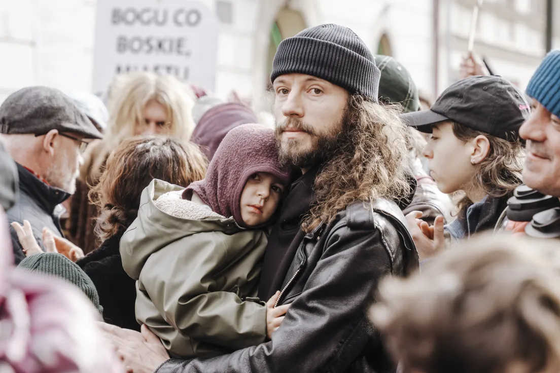 Protest przecwiko budowie Hotelu w miejscu trzech kamienic na ul. Bożego Ciała i Józefa, oraz wywłaszczeniom i eksmisjom.