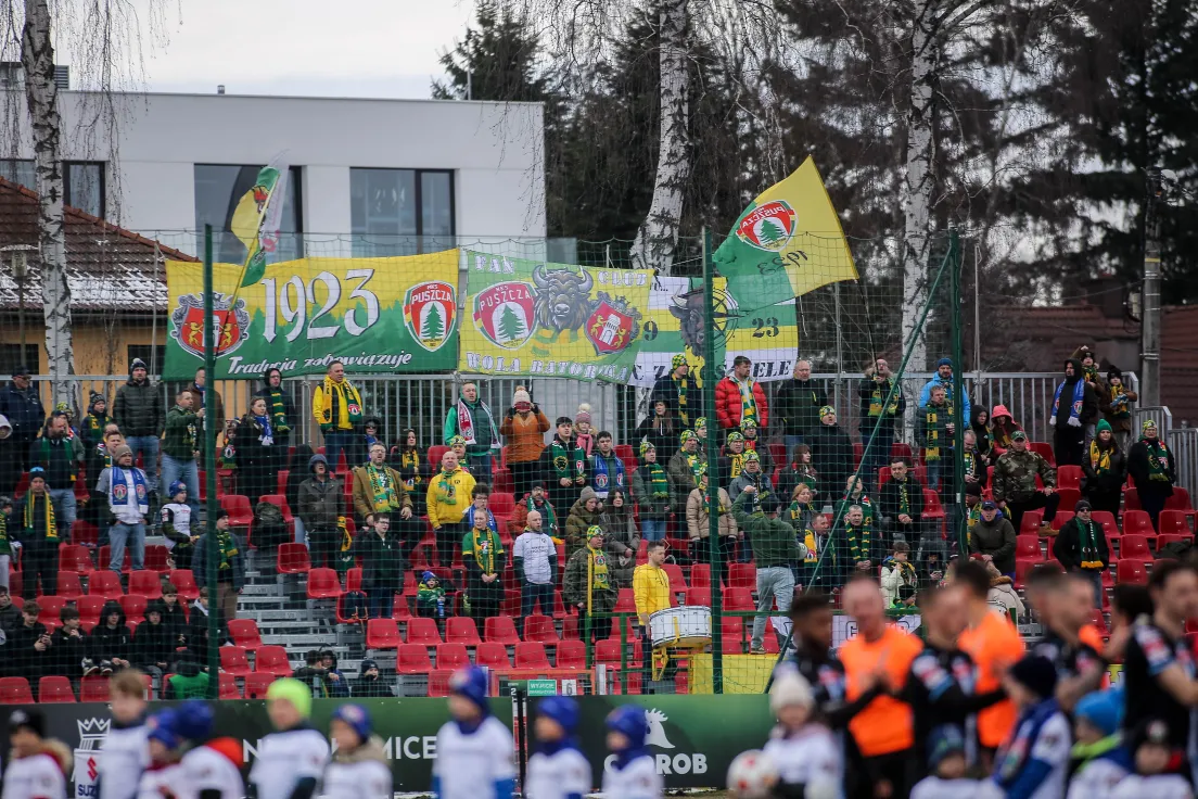 Mecz Puszcza Niepołomice - Stal Rzeszów
