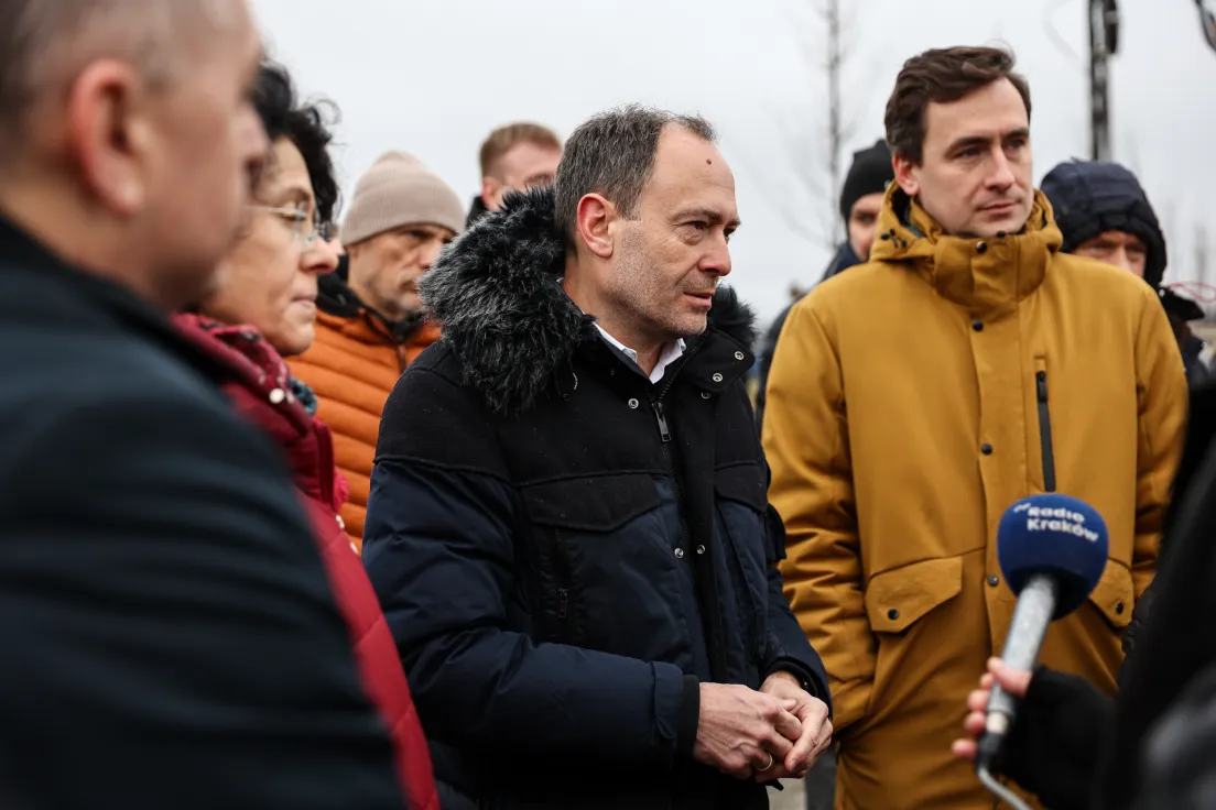 Protest przeciwko zabudowie Truszkowskiego