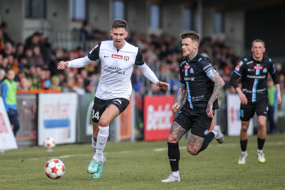 Mecz Puszcza Niepołomice - Stal Rzeszów