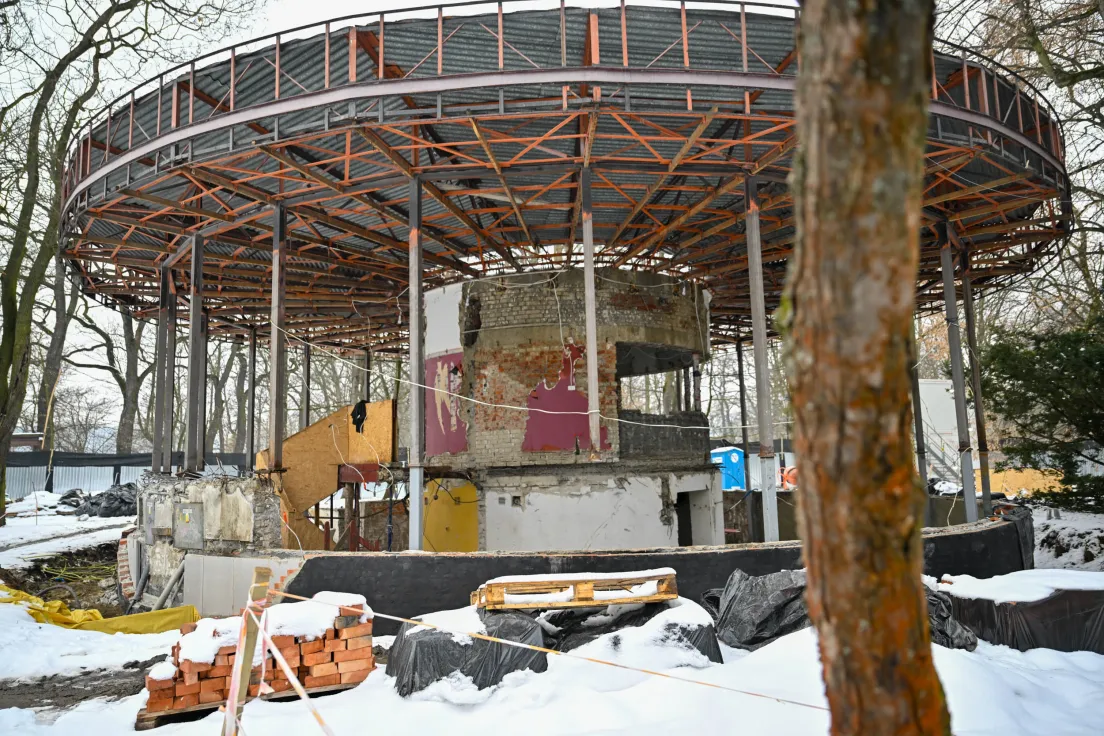 Remont Jordanówki w Parku Jordana