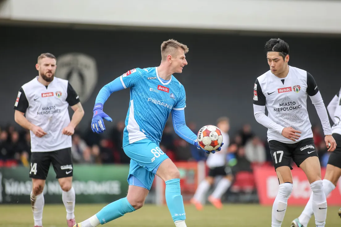 Mecz Puszcza Niepołomice - Stal Rzeszów